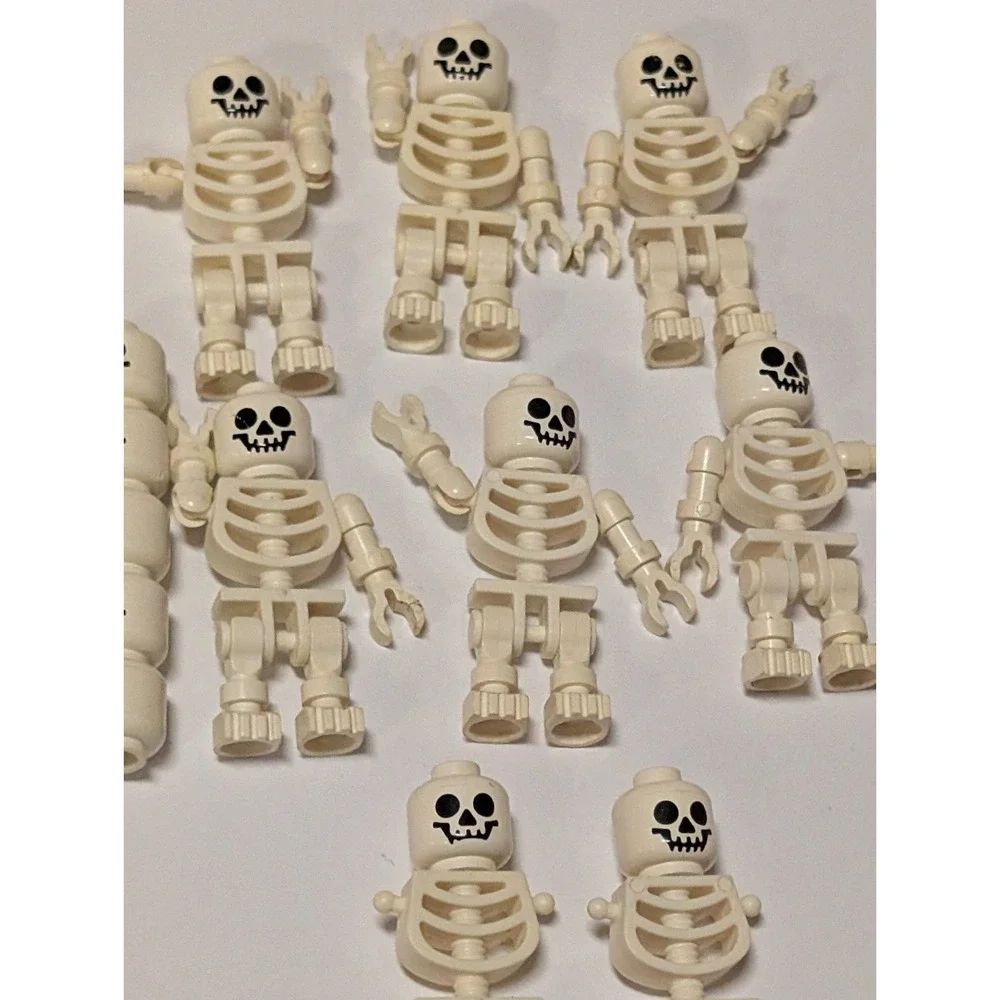 Vintage 1998 LEGO Adventurers Egypt Tomb‎ Skeletons Lot 6+ - Picture 5 of 5